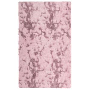 vidaXL Teppich Shaggy Hochflor NAVARRA Altrosa 80x150 cm Polyester