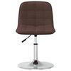 vidaXL Barhocker Braun Stoff