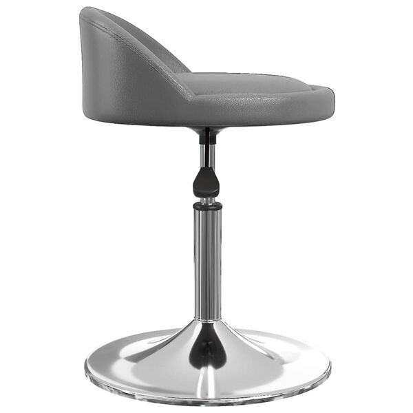 vidaXL Barhocker Grau Kunstleder