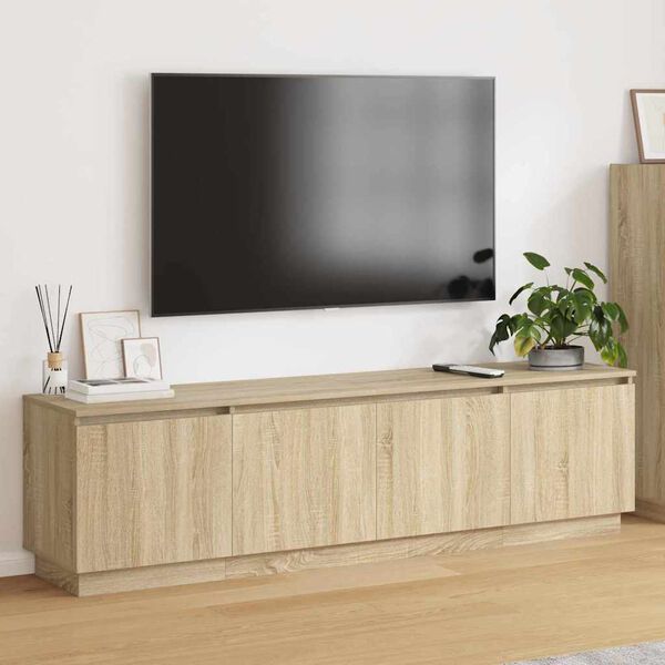 vidaXL TV-Schr&auml;nk Sonoma-Eiche 180 x 38 x 49 cm Holzwerkstoff