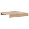 vidaXL Massivholzbett ohne Matratze 200x200 cm Kiefer