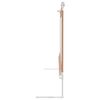 vidaXL Kleinkind-Bettschutzgitter Taupe 140x25 cm Stoff