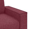vidaXL Sofa Stuhl Weinrot 60 cm Stoff