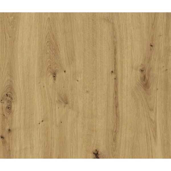 FMD Kommode mit 2 T&uuml;ren 80x34,9x89,9 cm Grau und Artisan-Eiche