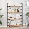 vidaXL Schweberegale 3 Stk. 80x30x2 cm Massivholz Akazie &Ouml;lbehandelt