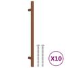 vidaXL M&ouml;belgriffe 10 Stk. Bronzen 192 mm Edelstahl