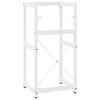 vidaXL Badezimmer Waschtischgestell Wei&szlig; 40x38x83 cm Eisen