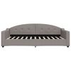vidaXL Tagesbett Taupe 100x200 cm Stoff