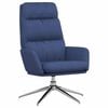 vidaXL Relaxsessel Blau Stoff