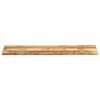 vidaXL Tischplatte mit Baumkante 160x40x2,5 cm Raues Mango Massivholz