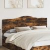 vidaXL Kopfteil Ger&auml;ucherte Eiche 200 cm Holzwerkstoff