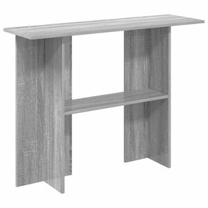 vidaXL Konsolentisch Sonoma-Grau 100 x 30 x 75 cm Holzwerkstoff