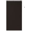 vidaXL Jalousie Dunkelbraun 125 x 250 cm 35 mm Massives Paulownia-Holz