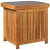 vidaXL Outdoor-Kissenbox 60x50x61 cm Massivholz Akazie