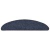 vidaXL Stufenmatten Selbstklebend 5 Stk. 56x17x3 cm Blau Halbrund
