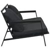 vidaXL 5-tlg. Garten-Lounge-Set mit Auflagen Aluminium Dunkelgrau