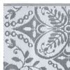 vidaXL Outdoor-Teppich ARAKIL Hellgrau 120x180 cm PP