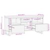 vidaXL TV-Schr&auml;nk Corona Braun 100 x 33,5 x 46 cm Massivholz Mango