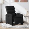 vidaXL Relaxsessel Elektrisch Schwarz Stoff