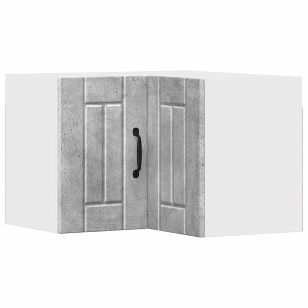 vidaXL K&uuml;chenschrank Lucca Betongrau 57 x 57 x 40 cm Holzwerkstoff