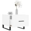 vidaXL Couchtisch Wei&szlig; 50x50x40 cm Holzwerkstoff