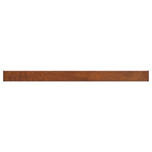 vidaXL Fensterbank Braunes Holz 120 x 10 x 4,5 cm PVC