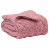 vidaXL Winterbettdecke Rosa 155 x 200 cm Mikrofaser und Teddy-Fleece