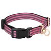 vidaXL Hundegeschirr mit Leine & Halsband Verstellbar Rosa XL