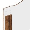 vidaXL Kopfteil mit Kopfteil Altholz 75 cm Holzwerkstoff