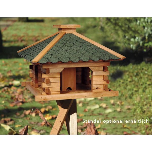 dobar Vogelhaus Quadratisch Natur und Gr&uuml;n