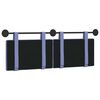 vidaXL H&auml;ngevorderseite Wandmontiert Jeans blau 130 x 55 x 5 cm Stoff