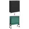 vidaXL Pingpong Tischbezug Uni Schwarz 165 x 70 x 185 cm Stoff