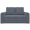 vidaXL Schlafsofa Dunkelgrau 148 x 71 x 83 cm Samt