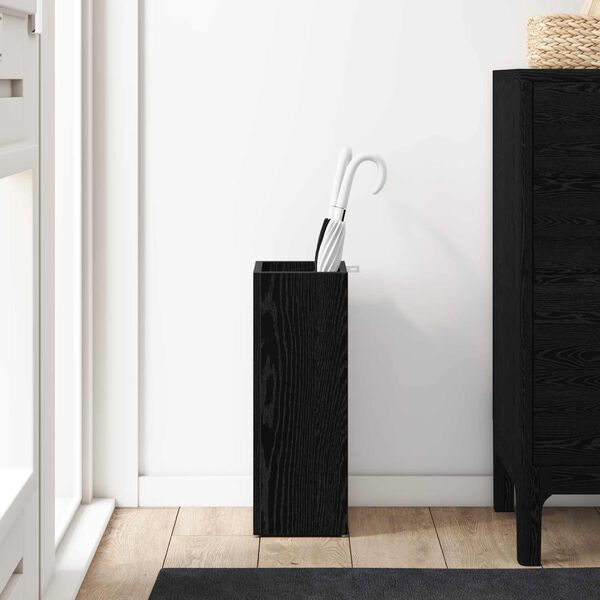 vidaXL Sonnenschirmhalter Schwarz Eichen-Optik 20 x 20 x 55,5 cm
