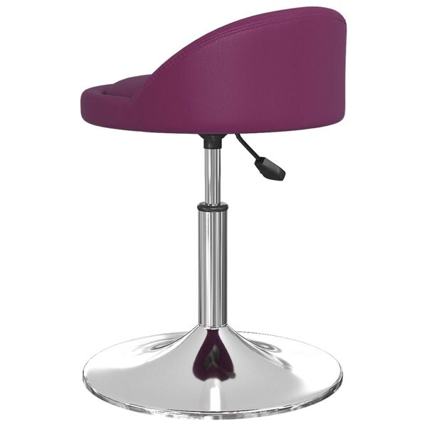 vidaXL Barhocker Lila Kunstleder