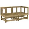 vidaXL 6-tlg. Garten-Lounge-Set Impr&auml;gniertes Kiefernholz