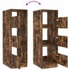 vidaXL W&auml;scheschrank Ger&auml;ucherte Eiche 50 x 68 x 162 cm Holzwerkstoff