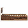 vidaXL Bettrahmen Altholz 75 x 190 cm Massives Kiefernholz