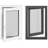 vidaXL Kellerfenster RISOR 60 x 100 cm PVC und Glas Anthrazit
