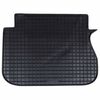 vidaXL Autofu&szlig;matte 4 pcs Schwarz Gummi
