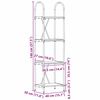 vidaXL B&uuml;cherregal Ger&auml;ucherte Eiche 40 x 30 x 146 cm Holzwerkstoff