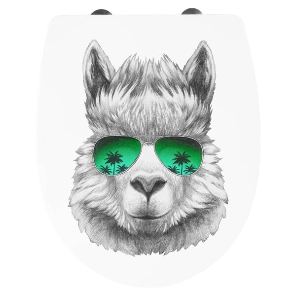 CORNAT Toilettenbrille mit Absenkautomatik 3D LAMA Thermoplast