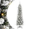 vidaXL K&uuml;nstlicher Weihnachtsbaum Wei&szlig; 180 cm
