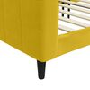 vidaXL Tagesbett Gelb 90x200 cm Samt