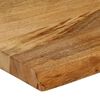 vidaXL Tischplatte mit Baumkante 100x30x2,5 cm Massivholz Mango