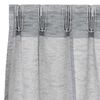 vidaXL Voile-Vorhang 2 pcs Dunkelgrau 245 x 140 cm Polyester