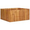 vidaXL Garten-Hochbeet 100 x 100 x 50 cm Massivholz Akazie