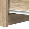 vidaXL Sideboard Sonoma-Eiche 37,5x35x76 cm Holzwerkstoff