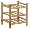 vidaXL Weinregal Bambus Natur