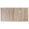 vidaXL Esstisch 140x70x75 cm Massivholz Mango Gebleicht